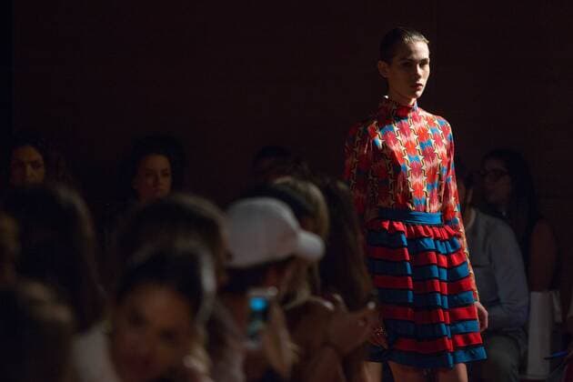 October 24, 2016 - Sao Paulo, Brazil - Model presents creation by Reinaldo Lourenco, during the Sao Paulo Fashion Week, winter 2017 edition, this Monday, in Sao Paulo, Brazil. Sao Paulo Brazil - ZUMAl146 20161024_zaf_l146_052