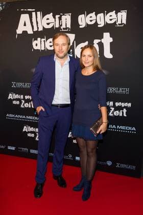 Stephan Grossmann mit Ehefrau Lidija - Premiere Allein gegen die Zeit in der Kulturbrauerei in Berlin am 24.10.2016. Premiere ALLEIN GEGEN DIE ZEIT