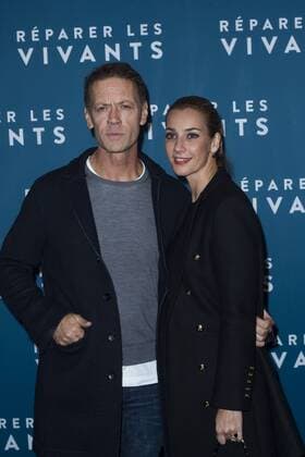 Rocco Siffredi and wife Rosa Caracciolo CELEBRITIES : Filmpremiere Reparer les Vivants - 24 10 2016 JBAutissier Panoramic 