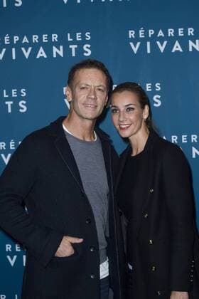 Rocco Siffredi and wife Rosa Caracciolo CELEBRITIES : Filmpremiere Reparer les Vivants - 24 10 2016 JBAutissier Panoramic 