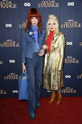 Josh Quinton und Pam Hogg beim Launch Event des Kinofilms Doctor Strange Dr. Strange in der Westminster Abbey. London, 24.10.2016 Josh Quinton, Pam Hogg  Foto:xS.xVasx xFuturexImage