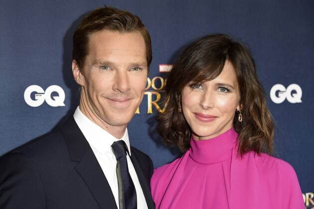 Benedict Cumberbatch mit Gattin Sophie Hunter beim Launch Event des Kinofilms Doctor Strange Dr. Strange in der Westminster Abbey. London, 24.10.2016 Benedict Cumberbatch, Sophie Hunter  Foto:xS.xVasx xFuturexImage
