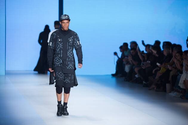October 24, 2016 - Sao Paulo, Brazil - Model presents creation by LAB, during the Sao Paulo Fashion Week, winter 2017 edition, this Monday, in Sao Paulo, Brazil. Sao Paulo Brazil - ZUMAl146 20161024_zaf_l146_112