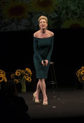 US: Nothing Like A Dame Marin Mazzie performs during Nothing like a dame benefit actors fund women health and honor Marin Mazzie with Phyllis Newman Dame award  LevxRadin