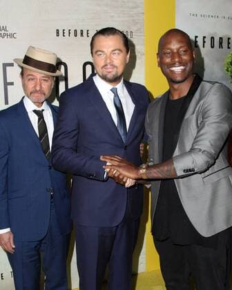 LOS ANGELES - OCT 24: Fisher Stevens, Leo Dicaprio, Tyrese Gibson at the Screening Of National Geographic Channel s Before The Flood at Bing Theater At LACMA on October 24, 2016 in Los Angeles, CA  Copyright: xHPAx xIPAx