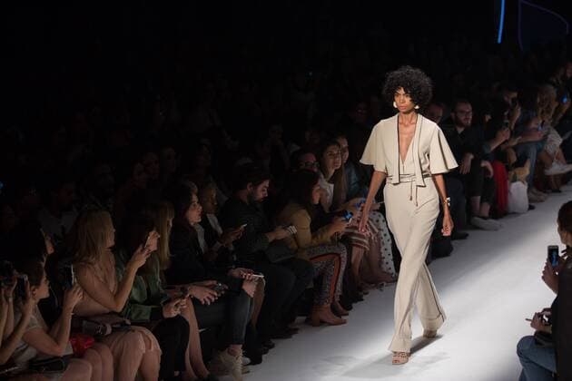 October 25, 2016 - Sao Paulo, Brazil - Model presents creation by Lilly Sarti, during the Sao Paulo Fashion Week, winter 2017 edition, this Tuesday, in Sao Paulo, Brazil. Sao Paulo Brazil - ZUMAl146 20161025_zaf_l146_042