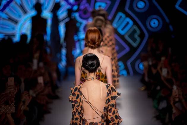 October 25, 2016 - Sao Paulo, Brazil - Model presents creation by Lilly Sarti, during the Sao Paulo Fashion Week, winter 2017 edition, this Tuesday, in Sao Paulo, Brazil. Sao Paulo Brazil - ZUMAl146 20161025_zaf_l146_057