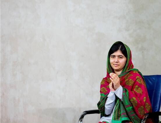 Berühmte Feministinnen, Malala Yousafzai 24-05-2014 Middelburg Malala Yousafzai attended the Four Freedom Awards ceremony in Middelburg.  Copyright: PPEx