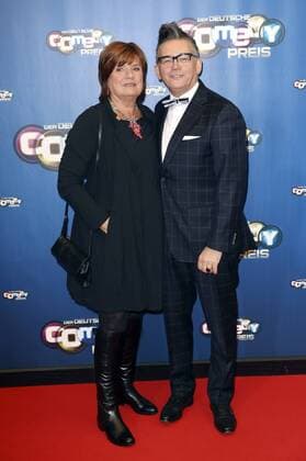 Christine Westermann und Götz Alsmann bei der Verleihung des Deutschen Comedypreises 2016 im Coloneum. Köln, 25.10.2016 Foto:xS.xGabschx xFuturexImage