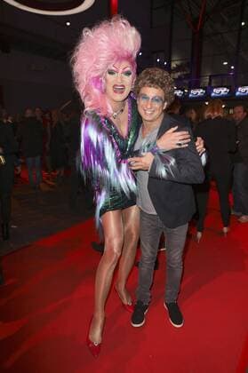 Olivia Jones und Atze Schröder bei der Verleihung des Deutschen Comedypreises 2016 im Coloneum. Köln, 25.10.2016 Foto:xS.xGabschx xFuturexImage