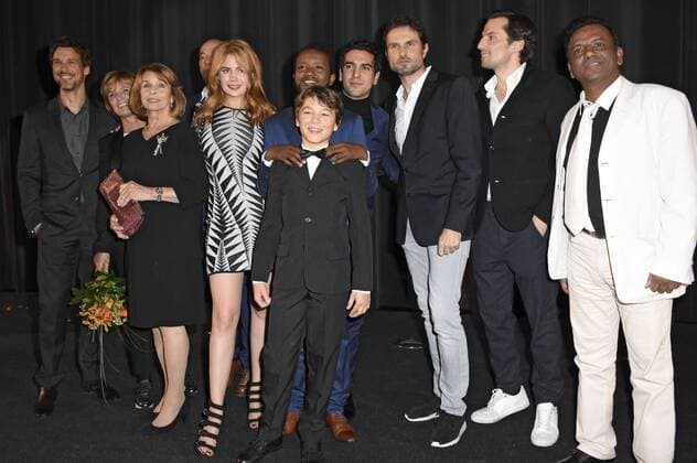Regisseur Simon Verhoeven mit seinem Cast bei der Weltpremiere des Kinofilms Willkommen bei den Hartmanns im Mathäser Filmpalast. München, 25.10.2016 Foto:xP.xSchönbergerx xFuturexImage