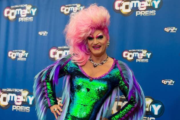 Koeln, Germany 26.10.2016, Deutscher Comedypreis 2016, Olivia Jones auf dem roten Teppich ( DeFodi001