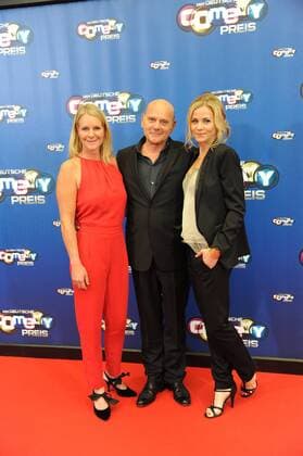 Anne Moll, Ulrich Gebauer und Jessica Ginkel kommt zur Verleihung des Deutschen Comedypreis 2016 am 25.10.2016 ins Coloneum in Köln