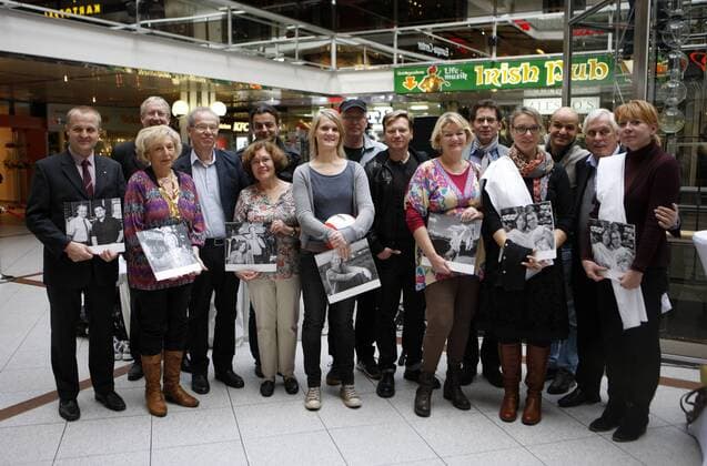 Pressekonferenz für den Kalender Ausgezogen - Kalender - Ausgezogen