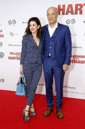Heiner Lauterbach mit Ehefrau Viktoria Lauterbach bei der Weltpremiere des Kinofilms Willkommen bei den Hartmanns im Mathäser Filmpalast. München, 25.10.2016 Foto:xD.xBedrosianx xFuturexImage