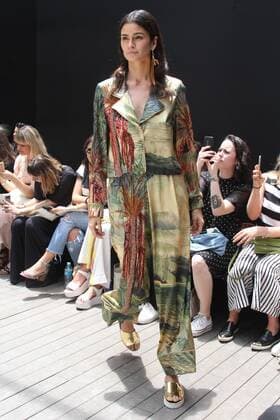 SÃO PAULO, SP - 26.10.2016: SPFW N42 - Parade of coconut water brand during São Paulo Fashion Week held at N42 Artefcato in São Paulo, SP. x1220309x  SaraxFernandes