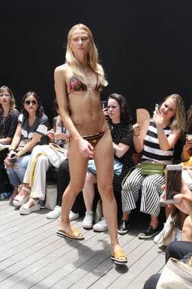 SÃO PAULO, SP - 26.10.2016: SPFW N42 - Parade of coconut water brand during São Paulo Fashion Week held at N42 Artefcato in São Paulo, SP. x1220330x  SaraxFernandes