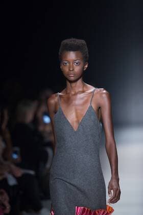 October 26, 2016 - Sao Paulo, Brazil - Model presents creation by Vitorino Campos, during the Sao Paulo Fashion Week, winter 2017 edition, this Wednesday , in Sao Paulo, Brazil. Sao Paulo Brazil - ZUMAl146 20161026_zaf_l146_061