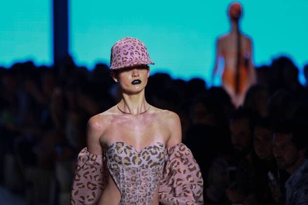 October 26, 2016 - Sao Paulo, Brazil - Model presents creation by Amir Slama, during the Sao Paulo Fashion Week, winter 2017 edition, this Wednesday , in Sao Paulo, Brazil. Sao Paulo Brazil - ZUMAl146 20161026_zaf_l146_074