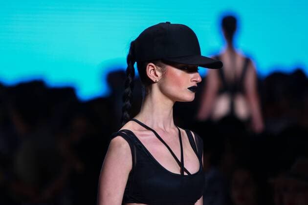 October 26, 2016 - Sao Paulo, Brazil - Model presents creation by Amir Slama, during the Sao Paulo Fashion Week, winter 2017 edition, this Wednesday , in Sao Paulo, Brazil. Sao Paulo Brazil - ZUMAl146 20161026_zaf_l146_090