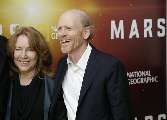 Ron Howard arrives on the red carpet at the National Geographic Channel MARS New York Premiere on October 26, 2016 in New York City  NYP20161026126 JOHNxANGELILLO