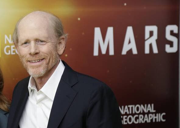 Ron Howard arrives on the red carpet at the National Geographic Channel MARS New York Premiere on October 26, 2016 in New York City  NYP20161026127 JOHNxANGELILLO