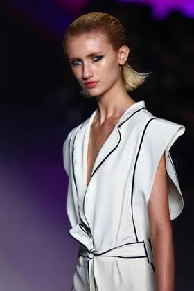 October 27, 2016 - Sao Paulo, Brazil - Model presents creation by Ratier, during the Sao Paulo Fashion Week, winter 2017 edition, this Thursday , in Sao Paulo, Brazil. Sao Paulo Brazil - ZUMAl146 20161027_zaf_l146_072
