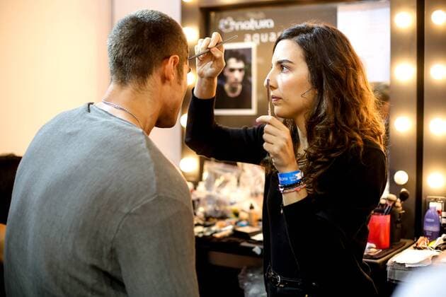Sao Paulo Fashion Week - backstage SÃO PAULO, SP - 27.10.2016: SPFW N42 - Backstage Ratier during SPFW N2 held on Thursday (27) in São Paulo, SP. x1221575x  BrunaxMarques