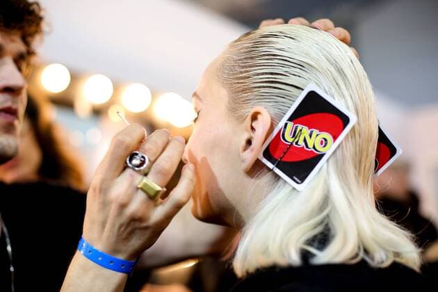 Sao Paulo Fashion Week - backstage SÃO PAULO, SP - 27.10.2016: SPFW N42 - Backstage Ratier during SPFW N2 held on Thursday (27) in São Paulo, SP. x1221576x  BrunaxMarques