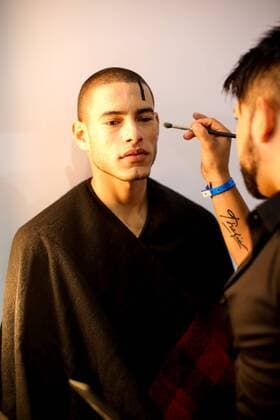 Sao Paulo Fashion Week - backstage SÃO PAULO, SP - 27.10.2016: SPFW N42 - Backstage Ratier during SPFW N2 held on Thursday (27) in São Paulo, SP. x1221583x  BrunaxMarques