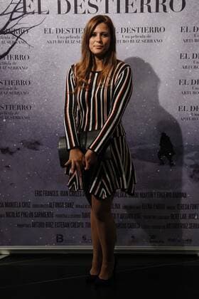 Premier de la pelicula El destierro . Madrid 27 de octubre, 2016. (Photo: Jose L. Cuesta 261 Cordon Press). Ruth Armas. Cordon Press  J.xLuisxCuesta