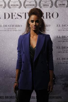 Premier de la pelicula El destierro . Madrid 27 de octubre, 2016. (Photo: Jose L. Cuesta 261 Cordon Press). Yaima Ramos. Cordon Press  J.xLuisxCuesta