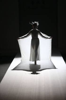 October 28, 2016 - Beijing, Beijing, China - A model presents a creation of Rabbit-Warm at China Fashion Week in Beijing on October 28th, 2016. Beijing China  - ZUMAs145 20161028_zaa_s145_093