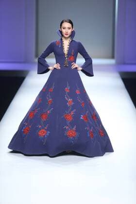 October 28, 2016 - Beijing, Beijing, China - A model presents a creation of Rabbit-Warm at China Fashion Week in Beijing on October 28th, 2016. Beijing China  - ZUMAs145 20161028_zaa_s145_113