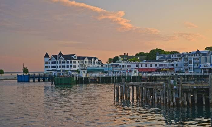 The historic Mackinac Island MI.  Copyright: xJoexRestucciaxIIIx xDanitaxDelimont US23 JRE0022