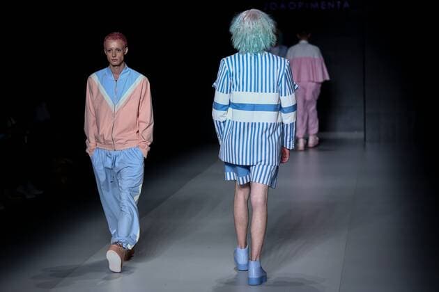 October 28, 2016 - Sao Paulo, Brazil - Model presents creation by Joao Pimenta, during the Sao Paulo Fashion Week, winter 2017 edition, this Friday , in Sao Paulo, Brazil. Sao Paulo Brazil - ZUMAl146 20161028_zaf_l146_020