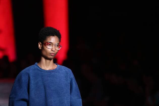 October 28, 2016 - Sao Paulo, Brazil - Model presents creation by Coca Cola Jeans, during the Sao Paulo Fashion Week, winter 2017 edition, this Friday , in Sao Paulo, Brazil. Sao Paulo Brazil - ZUMAl146 20161028_zaf_l146_022