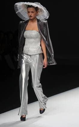 Chinese and European models wear clothing from the Maryma 2017 collection during China s international fashion week in Beijing on October 29, 2016. Chinese fashion designers are becoming an international force with both European and American fashion houses looking at the new, fresh Chinese clothing-minds as potential partners in future clothing brands.  PEK2016102903 STEPHENxSHAVER