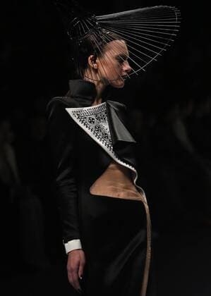 Chinese and European models wear clothing from the Maryma 2017 collection during China s international fashion week in Beijing on October 29, 2016. Chinese fashion designers are becoming an international force with both European and American fashion houses looking at the new, fresh Chinese clothing-minds as potential partners in future clothing brands.  PEK2016102946 STEPHENxSHAVER