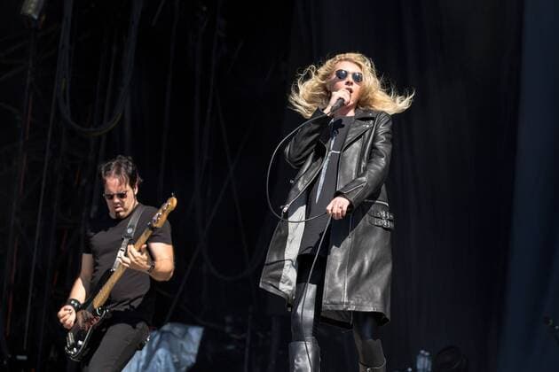 October 29, 2016 - New Orleans, Louisiana, U.S - MARK DAMON and TAYLOR MOMSEN of The Pretty Reckless perform live at the Voodoo Music + Arts Experience in New Orleans, Louisiana New Orleans U.S. - ZUMAs135 20161029_zap_s135_015