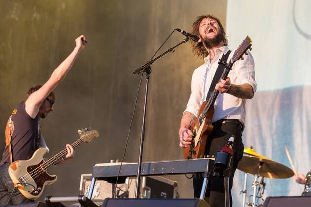 October 30, 2016 - New Orleans, Louisiana, U.S - BILL REYNOLDS and BEN BRIDWELL of Band of Horses perform live at the Voodoo Music + Arts Experience in New Orleans, Louisiana New Orleans U.S. - ZUMAs135 20161030_zap_s135_056