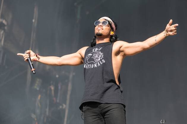 October 30, 2016 - New Orleans, Louisiana, U.S - ANDERSON PAAK performs in costume at the Voodoo Music + Arts Experience in New Orleans, Louisiana New Orleans U.S. - ZUMAs135 20161030_zap_s135_045