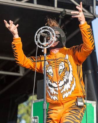 October 30, 2016 - New Orleans, Louisiana, U.S - MAYNARD JAMES KEENAN of Puscifer performs in costume at the Voodoo Music + Arts Experience in New Orleans, Louisiana New Orleans U.S. - ZUMAs135 20161030_zap_s135_041