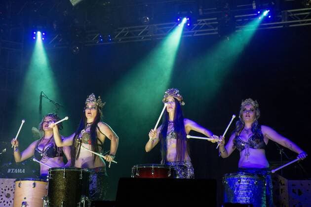 October 30, 2016 - New Orleans, Louisiana, U.S - Beats Antique perform live at the Voodoo Music + Arts Experience in New Orleans, Louisiana New Orleans U.S. - ZUMAs135 20161030_zap_s135_037