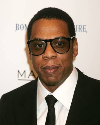 Dec 01, 2008 - New York, NY, USA - Hip hop artist JAY-Z at the arrivals for the New York premiere of Cadillac Records held at AMC Loews 19th Street. - ZUMAk03_ 20081201_njk_k03_093