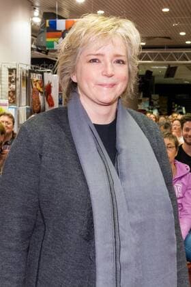 Karin Slaughter bei ihrer Deutschland Buchpremiere bei der Mayersche mit dem Roman Blutige Fesseln am 31.10.2016 in Köln. Buchpremiere bei der Mayersche mit dem Roman Blutige Fesseln in Köln