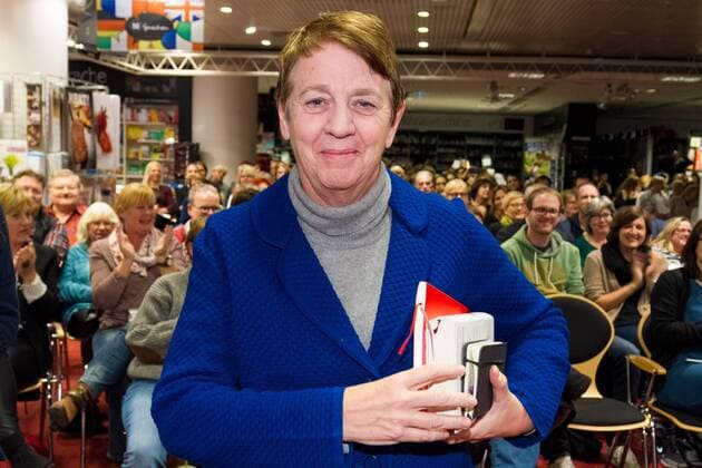 Margarete von Schwarzkopf bei der Buchpremiere bei der Mayersche mit dem Roman Blutige Fesseln am 31.10.2016 in Köln. Buchpremiere bei der Mayersche mit dem Roman Blutige Fesseln in Köln