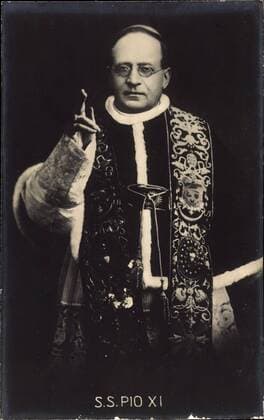 Papst Pius XI., Achille Ambrogio Damiano Ratti, Portrait !AUFNAHMEDATUM GESCHÄTZT!