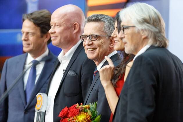 01.11.2016, Berlin, Deutschland, GER, XY-Preisverleihung 2016 - Gemeinsam gegen das Verbrechen - im Hauptstadtstudio des ZDF. Foto: BM Thomas de Maiziere (CDU)