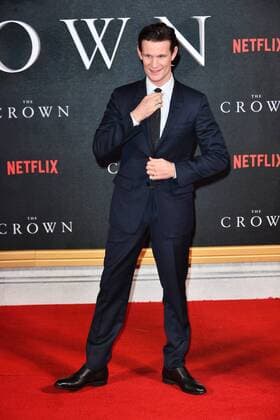 November 1, 2016 - London, London, UK - MATT SMITH attends the TV premiere of the new Netflix series The Crown about the reign of Queen Elizabeth II. London, UK. London UK  - ZUMAl94_ 20161101_zaf_l94_062